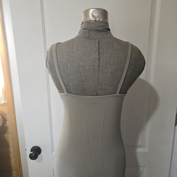 NWT James Perse Gray Taupe Cami Slip Dress, SIZE 1/S - Picture 7 of 12